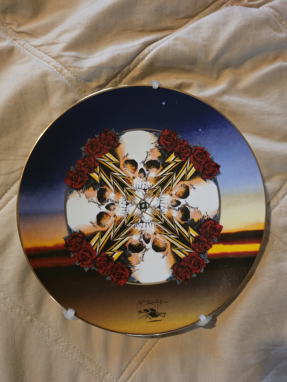 Greatful Dead Collecable Plate